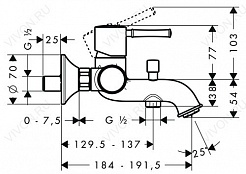 Hansgrohe Смеситель "Talis Classic 14140000" – фотография-2