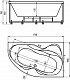 Aquatek Акриловая ванна Вега 170 R – картинка-10
