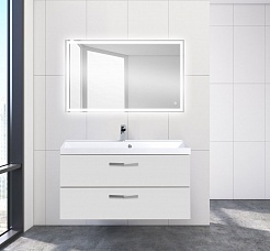 BelBagno Мебель для ванной AURORA 1000 Bianco Opaco, TCH – фотография-3