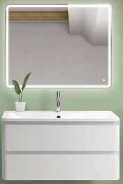 BelBagno Мебель для ванной ALBANO 800 Bianco Lucido, TCH – фотография-1