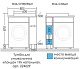 СанТа Тумба с раковиной под стиральную машину Лондон 80 L белая – фотография-22