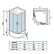 WeltWasser Душевая кабина HALLE 803 – картинка-22