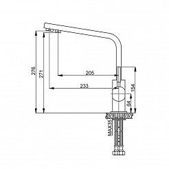 Raiber Смеситель для кухни RF6901 – фотография-2