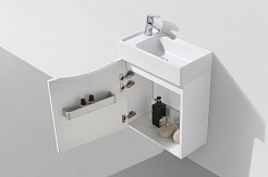 BelBagno Мебель для ванной MINI 500 L Bianco Lucido – фотография-4