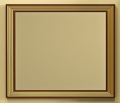 Opadiris Зеркало для ванной Карат 100 золото – фотография-1