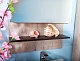 Бриклаер Мебель для ванной Карибы 60 дуб кантри/венге – картинка-12