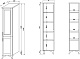 Sanflor Пенал Глория 32 L белый – фотография-8