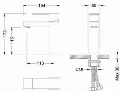 Timo Смеситель для раковины Selene 2061/00F chrome – фотография-3