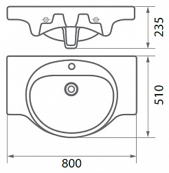 Aqualife Design Мебель для ванной "Честер 80"  – фотография-6