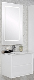 Акватон Мебель для ванной "Римини 60" белая – фотография-1