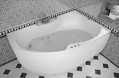 Aquanet Акриловая ванна Capri R 170x110 см – фотография-5