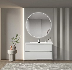 Parly Мебель для ванной River 100 подвесная лилейно-белая – фотография-2