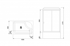 Royal Bath Душевая кабина RB 8100BP5-WC-CH-R – фотография-3