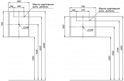 Aquanet Мебель для ванной Ирис New 60 белая глянцевая – фотография-20