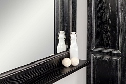 Акватон Зеркало для ванной Жерона 85 черное серебро – фотография-3