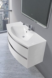 BelBagno Тумба с раковиной PROSPERO BB800DVC/BL Bianco Lucido – фотография-3