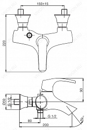 Jacob Delafon Смеситель Symbol E71680-CP – фотография-2