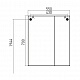 Mixline Зеркало-шкаф Вилена 55 R – фотография-5
