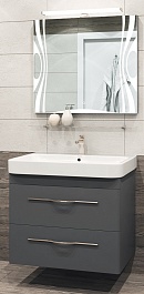 Vigo Мебель для ванной Roberta 2-800 графит – фотография-1