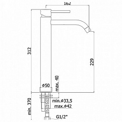 Paffoni Смеситель для раковины Light LIGX081CR – фотография-2