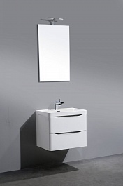 BelBagno Тумба с раковиной подвесная ANCONA-N 600 Bianco Lucido – фотография-3