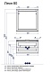 Акватон Тумба с раковиной "Леон 80" ясень черный – фотография-12