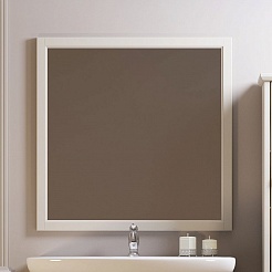 Opadiris Зеркало для ванной Омега 90 слоновая кость – фотография-1