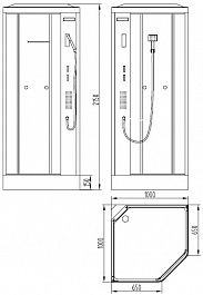 Orans Душевая кабина SR-86172A – фотография-10