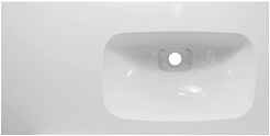 Misty Мебель для ванной Купер 90 R 4 ящика с зеркалом Гамма белая – фотография-7