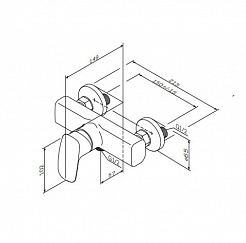 Am.Pm Смеситель Spirit V2.1 F71A20000 для душа – фотография-4