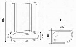 Parly Душевая кабина SP120 L – фотография-2