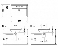 Duravit Раковина Starck 3 0300650000 65 см – фотография-7