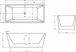 ABBER Акриловая ванна AB9224-1.6 160x80 – фотография-5
