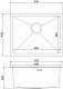 Mixline Мойка кухонная Pro 53x43 сатин – фотография-16