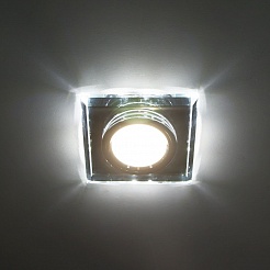 Feron Встраиваемый светильник с LED 8170-2 серебро, серебро – фотография-3