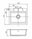 Акватон Кухонная мойка Делия 60 графит – картинка-8