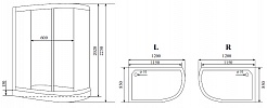 Timo Душевая кабина T-1102 P R – фотография-2