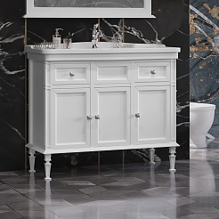 Opadiris Мебель для ванной Кантара 105 белая матовая – фотография-3