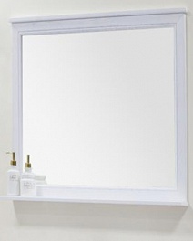 Акватон Зеркало для ванной "Идель 85" дуб белый – фотография-1