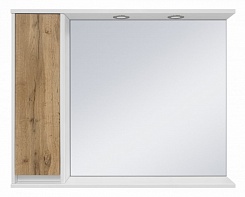 Misty Зеркало-шкаф для ванной Адриана 90 L – фотография-1