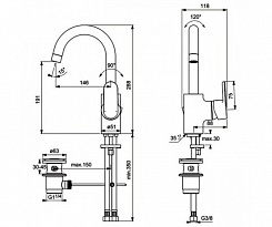 Ideal Standard Смеситель Vito B0410AA для раковины – фотография-2