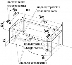 Радомир Акриловая ванна "Миранда" – фотография-7