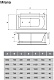 Vayer Акриловая ванна Milana 180x75 – картинка-6