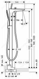 Hansgrohe Смеситель "PuraVida 15473000" – фотография-2