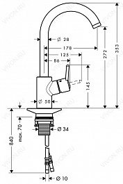 Hansgrohe Смеситель "Talis S2 Variarc 14870000" – фотография-2