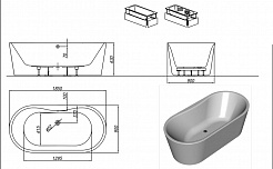 Kolpa San  Акриловая ванна Comodo BASIS – фотография-2