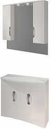 Какса-а Мебель для ванной Каприз-Н 105 – фотография-1