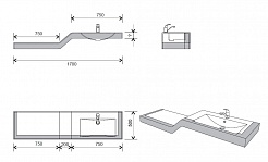 Kolpa San Раковина Line Concept – фотография-2