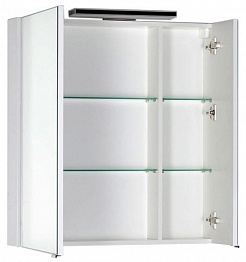 Aquanet Зеркальный шкаф "Орлеан 80" белый – фотография-3
