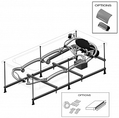 Jacob Delafon Акриловая ванна Odeon Up 140x140 R E5BB2240-00 с гидромассажем – фотография-5